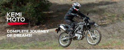 Motorcycle Side Bags 3.5L Waterproof Outdoor Adventure Crash Bar Fender Bag Motorbike Motocross Dirt Bike Frame Tool Saddle Bag