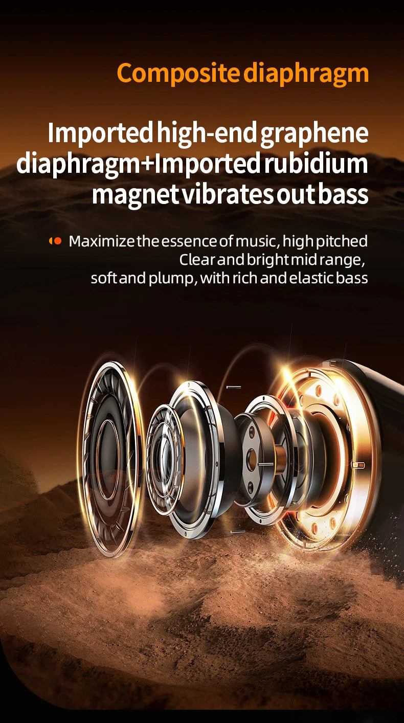 Bluetooth Motorcycle Helmet Headset Headphone Wireless Motor Bike Handsfree Stereo Earphone Speaker Noise Reduction With Mic