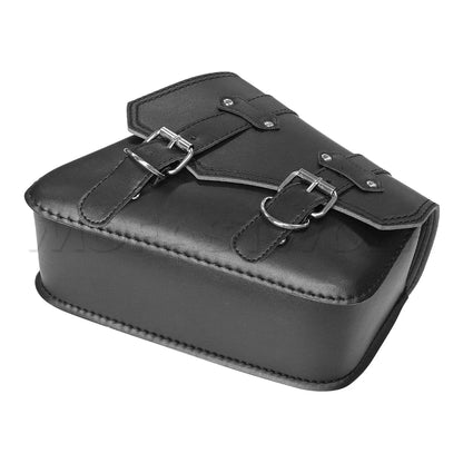 Motorcycle Bag For Harley Sportster Honda Suzuki Yamaha Kawasaki Leather Motorcycle Saddle Bag Waterproof Side Bags Tool Pouch
