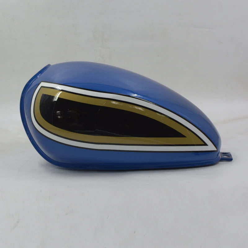Motorcycle TANK - 12 LITRE - CUSTOM BLUE For MUTT Motorcycle Original Parts MPT-0349