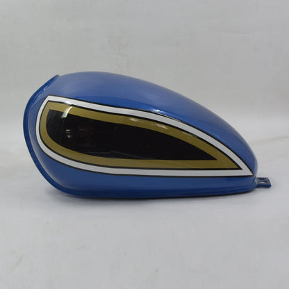 Motorcycle TANK - 12 LITRE - CUSTOM BLUE For MUTT Motorcycle Original Parts MPT-0349