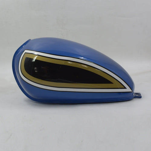 Motorcycle TANK - 12 LITRE - CUSTOM BLUE For MUTT Motorcycle Original Parts MPT-0349