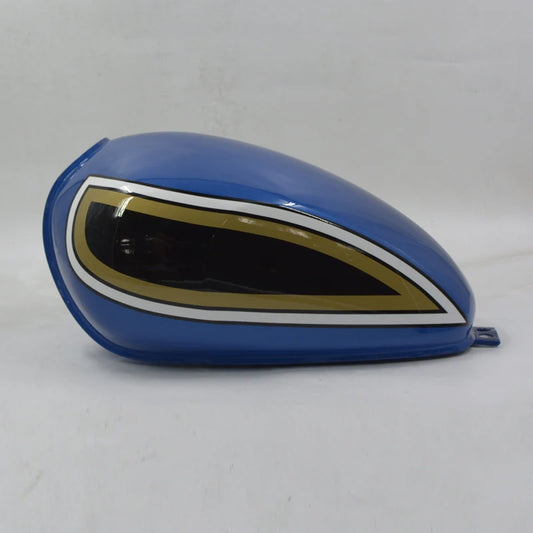 Motorcycle TANK - 12 LITRE - CUSTOM BLUE For MUTT Motorcycle Original Parts MPT-0349