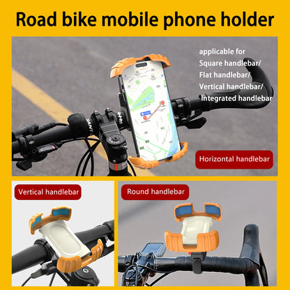 Bike Phone Holder, [2024 Upgrade] Motorcycle Phone Mount, Bicycle Phone Holder, Handlebar Phone Mount, iPhone Bike Mount, Bike A