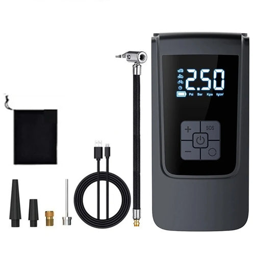 Air Compressor Air Pump For Car Portable Tyre Inflator Electric Motorcycle Pump Air Compressor For Car Motorcycles Bicycles