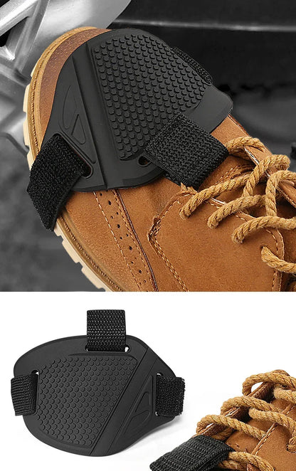 Motorcycle Shift Pad Gear Shoes Protective Motorbike Gears Shifter Men Waterproof Protector Motocross Boots Cover Accessories