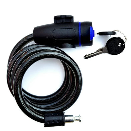 Heavy Duty Motorcycle Chain Lock 80cm Metal Anti Theft Bike Lock with 2 Keys for Maximum Security and Reinforcement of Bicycle