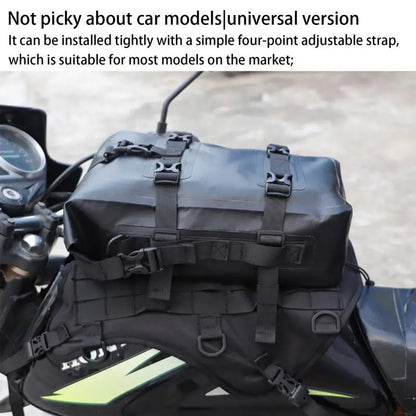 Motorcycle Tank Vest Motorcycle Tank Mount Base Bag Waterproof and Sun-proof Motorcycling Bag for Oil Tank Motorcycle Tank Mount