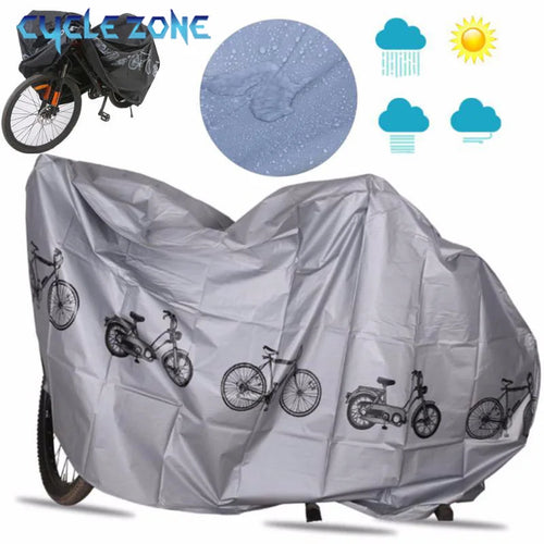 Bicycle Cover Motorcycle Rain Cover Waterproof Dustproof Anti-UV Outdoor Protection MTB Bike Cover All Seasons Bike Accessories