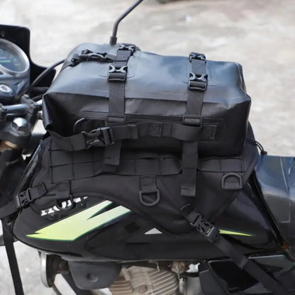 Motorcycle Tank Vest Motorcycle Tank Mount Base Bag Waterproof and Sun-proof Motorcycling Bag for Oil Tank Motorcycle Tank Mount