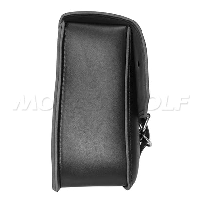 Motorcycle Bag For Harley Sportster Honda Suzuki Yamaha Kawasaki Leather Motorcycle Saddle Bag Waterproof Side Bags Tool Pouch