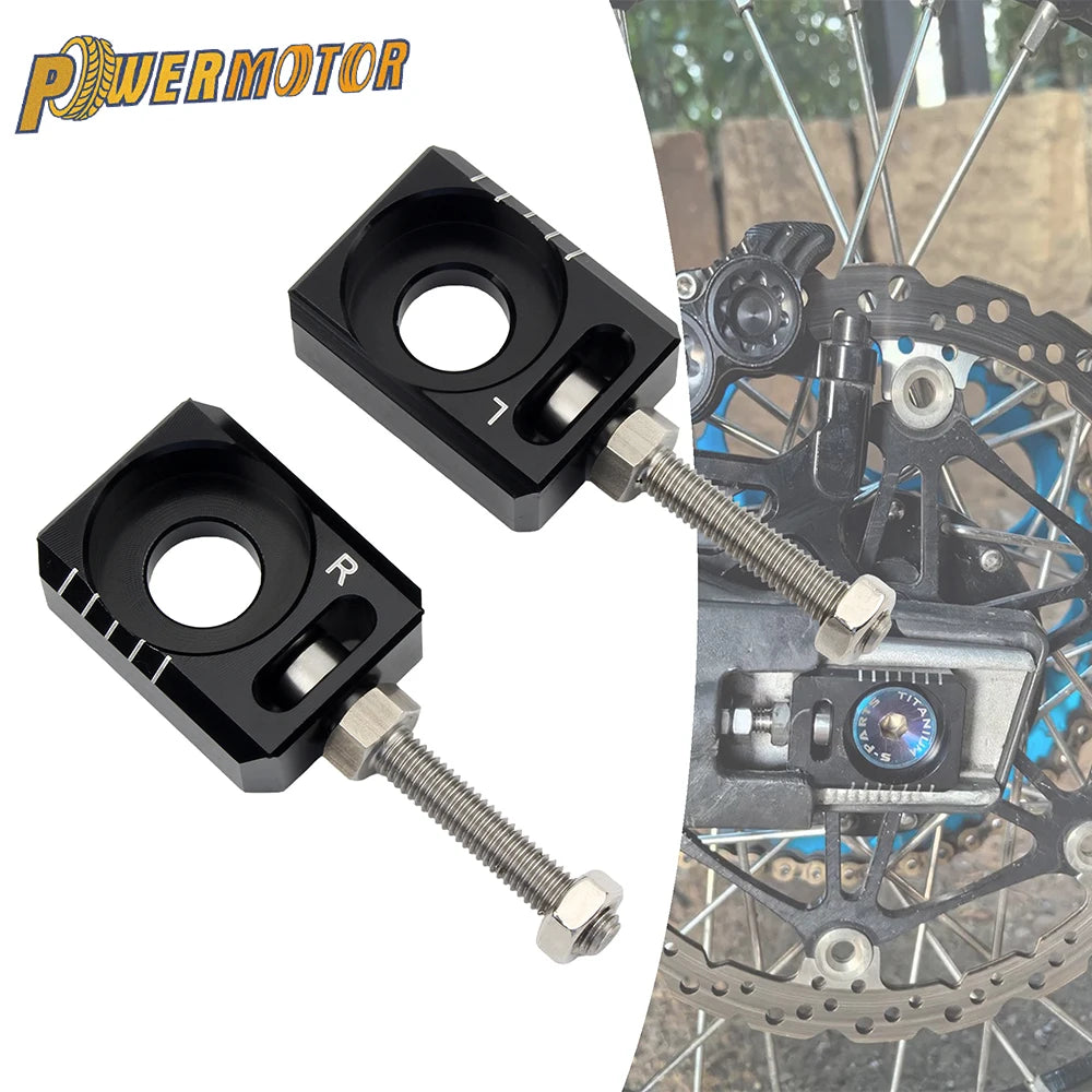 Motorcycle Accessories Chain Adjuster Aluminum Alloy CNC Dirt Bike  Electric Bike  for Surron Light Bee X S Segway X260 X160