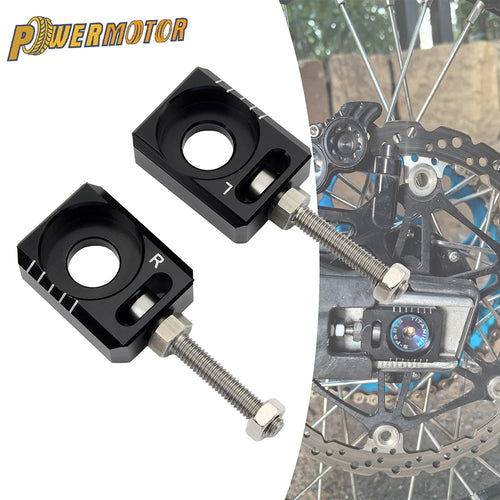 Motorcycle Accessories Chain Adjuster Aluminum Alloy CNC Dirt Bike  Electric Bike  for Surron Light Bee X S Segway X260 X160