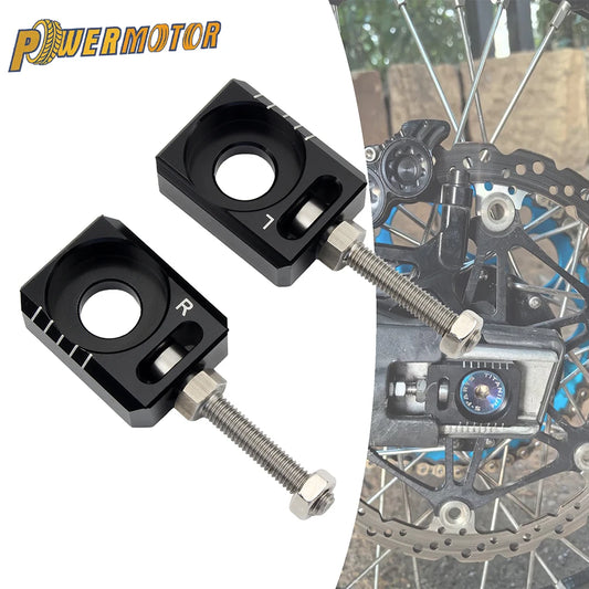Motorcycle Accessories Chain Adjuster Aluminum Alloy CNC Dirt Bike  Electric Bike  for Surron Light Bee X S Segway X260 X160