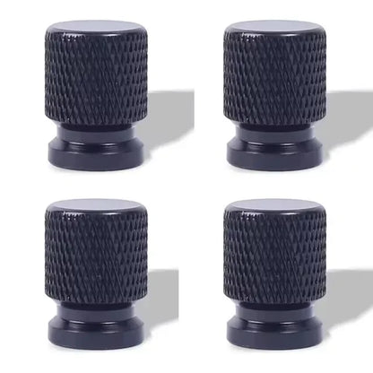 Car Wheel Tire Valve Caps Tyre Stem Covers Airdust Waterproof Aluminum Alloy American Style Valves 12mm Universal Motorcycle