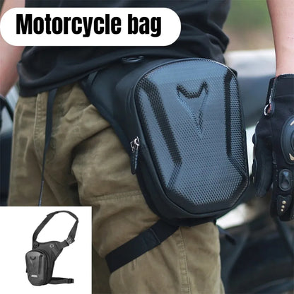 Motorcycle Bag Leg Side Bag Men Women Bike Riding Cycling Outdoor Casual Waist Bags  Motorcycle Accessories Kit As Satchel