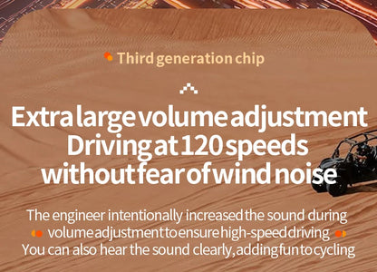 Bluetooth Motorcycle Helmet Headset Headphone Wireless Motor Bike Handsfree Stereo Earphone Speaker Noise Reduction With Mic