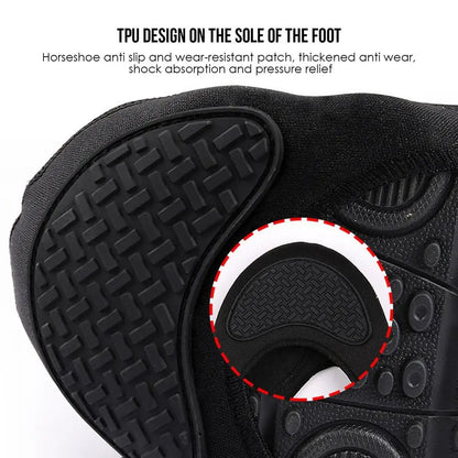 Motorcycle Shoe Protector Shifter Guards Riding Shoe Boot Protector Cover Anti-slip Protective Riding Warm Shoe Cover Gear Shift