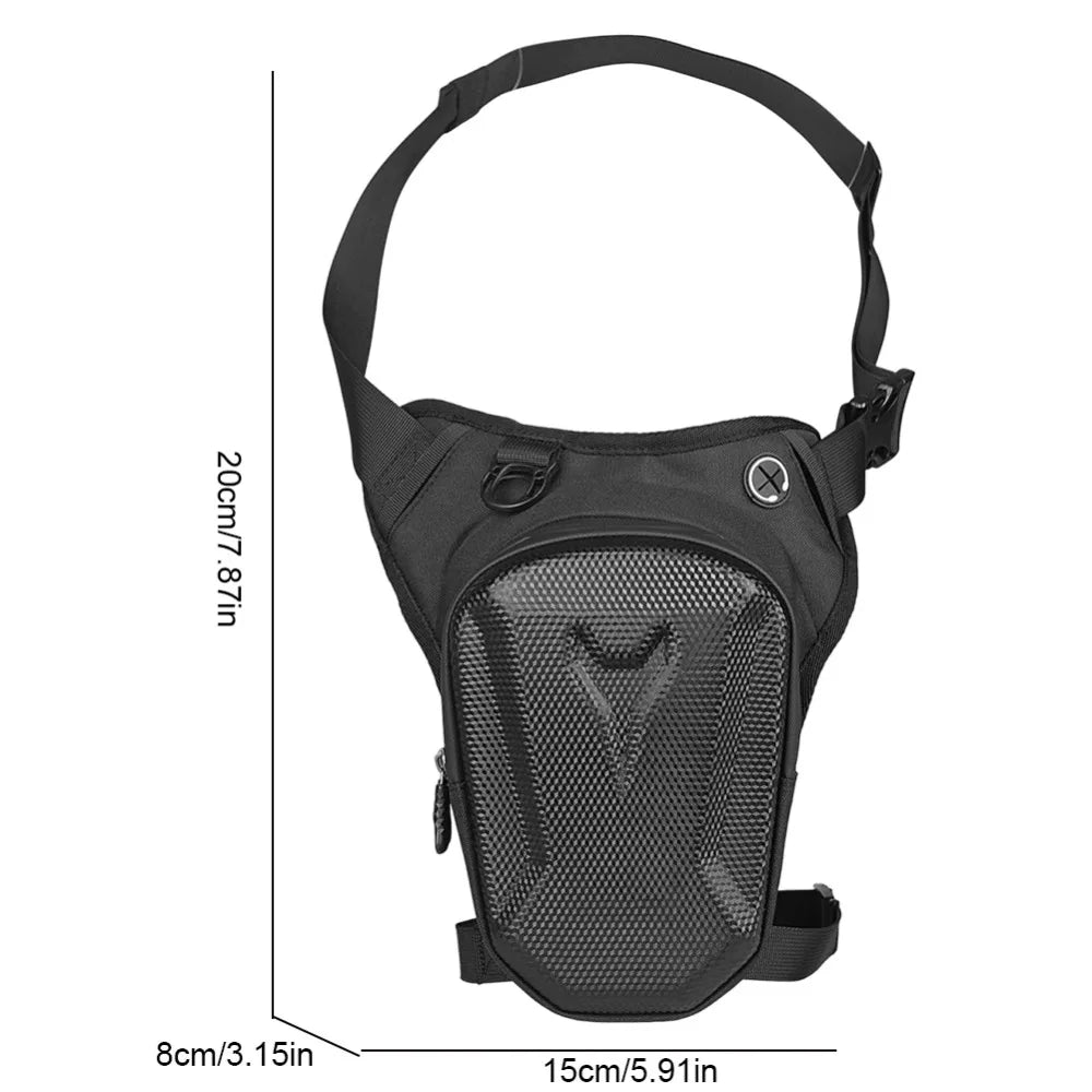 Motorcycle Bag Leg Side Bag Men Women Bike Riding Cycling Outdoor Casual Waist Bags  Motorcycle Accessories Kit As Satchel