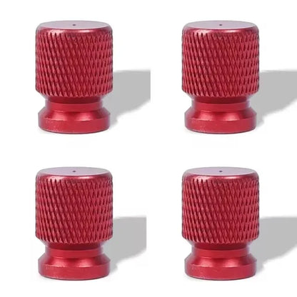 Car Wheel Tire Valve Caps Tyre Stem Covers Airdust Waterproof Aluminum Alloy American Style Valves 12mm Universal Motorcycle