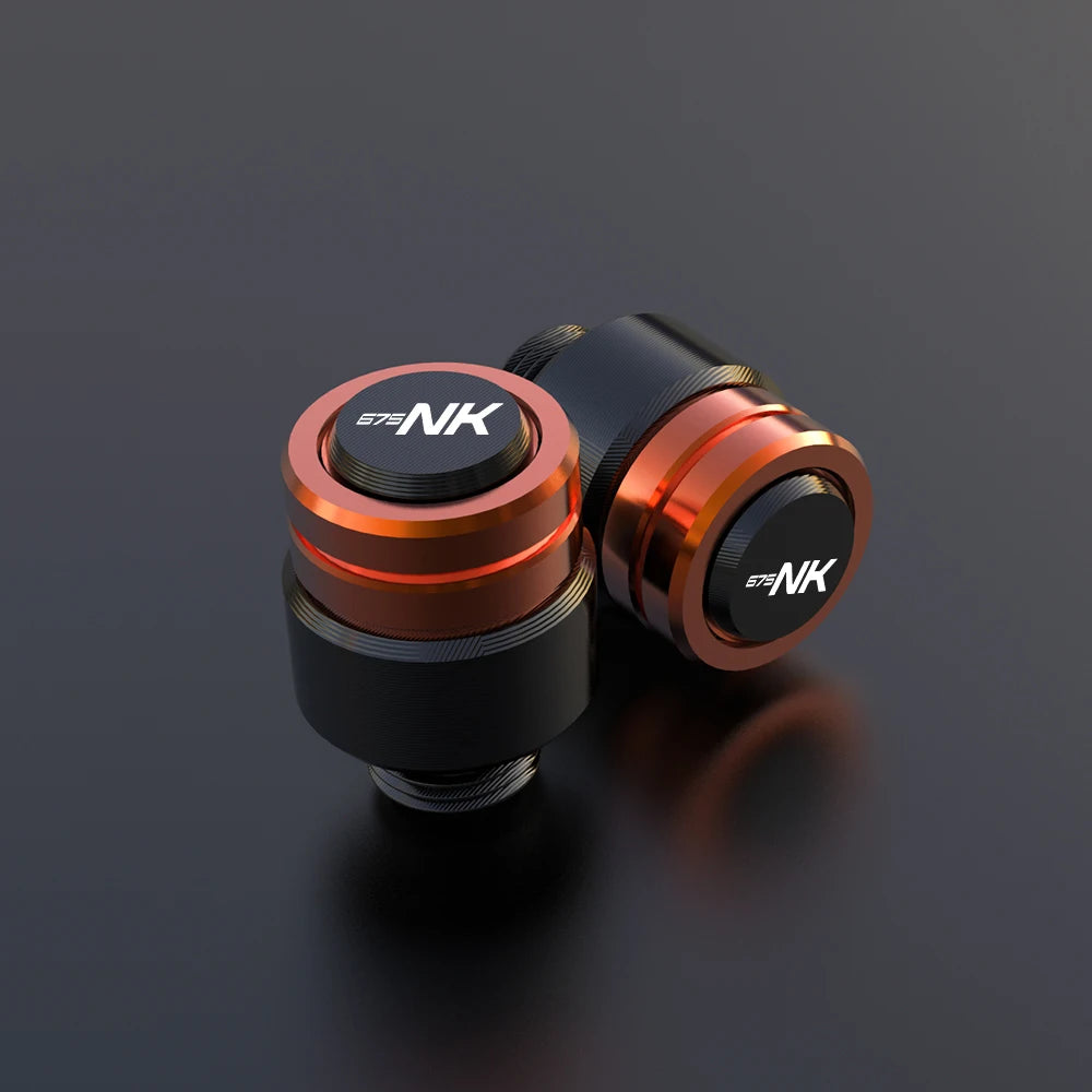 For CFMOTO CF MOTO  675NK 675 nk 675 NK675 2025 2026 Motorcycle Tire Valve Stem Caps Cover Rearview Mirror Plug Hole Screw Cap