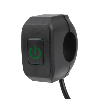 Motorcycle Switch Button 12V 22MM Waterproof With LED Light Scooters Modified Control Parts ON/OFF Display Lamp Switch