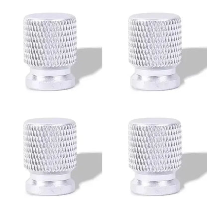 Car Wheel Tire Valve Caps Tyre Stem Covers Airdust Waterproof Aluminum Alloy American Style Valves 12mm Universal Motorcycle