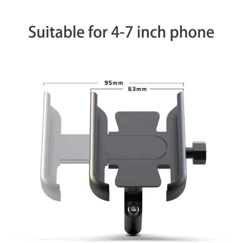 M1 Motorcycle Aluminum Alloy Bicycle Mobile Phone Holder Electric Vehicle Navigation Holder Special Motorcycle Riding Holder