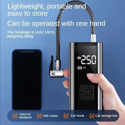 Air Compressor Air Pump For Car Portable Tyre Inflator Electric Motorcycle Pump Air Compressor For Car Motorcycles Bicycles new