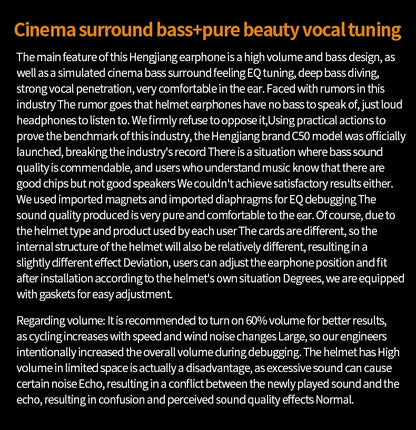 Bluetooth Motorcycle Helmet Headset Headphone Wireless Motor Bike Handsfree Stereo Earphone Speaker Noise Reduction With Mic