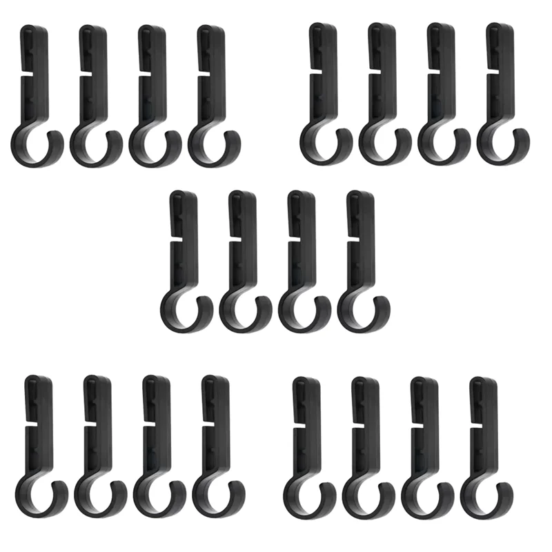 Helmet Clip, Hard Hat, Headlight Buckle Clip, Non-Slip Headband Clip, Durable And Stable Clip Hook, Outdoor 20 Piecesm12k