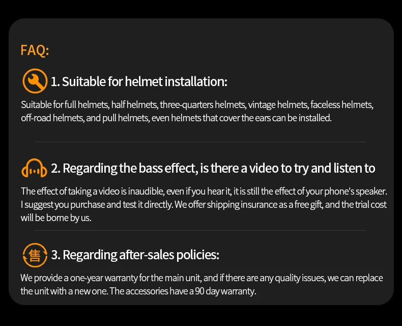 Bluetooth Motorcycle Helmet Headset Headphone Wireless Motor Bike Handsfree Stereo Earphone Speaker Noise Reduction With Mic