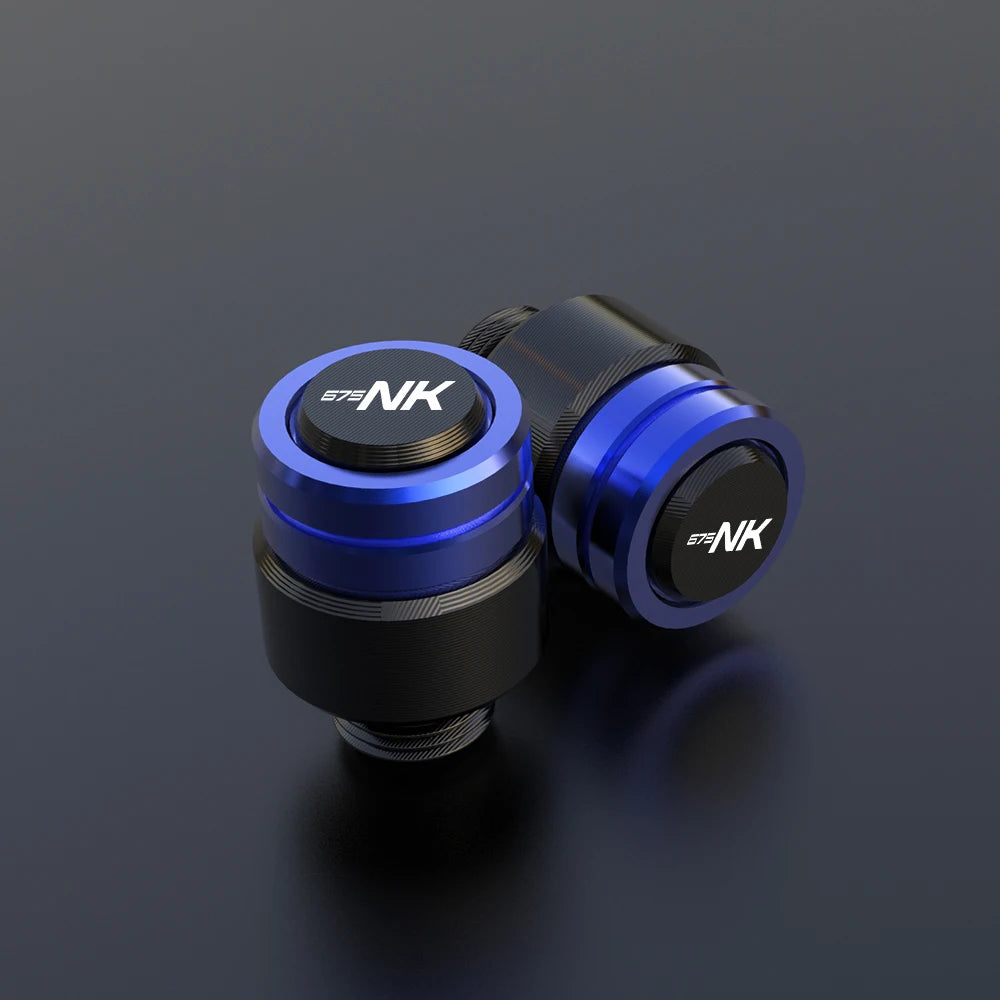 For CFMOTO CF MOTO  675NK 675 nk 675 NK675 2025 2026 Motorcycle Tire Valve Stem Caps Cover Rearview Mirror Plug Hole Screw Cap