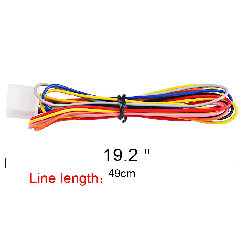 Automatic Anti-theft Motorcycle Alarm System Accessory 1pc Motorcycle Lock Alarm Cable Motor Alarm Accessories Scooter Alarm