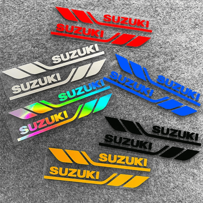 Motorcycle Modification Reflective Stickers Suitable for Dirt Bike Scooter Shock Absorber Stickers Waterproof Decals