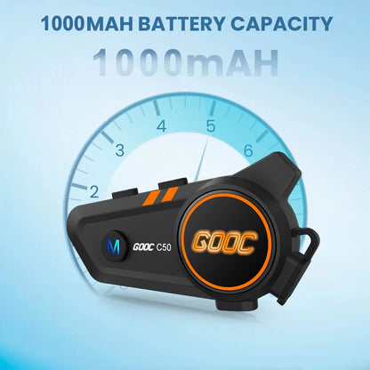 Bluetooth Motorcycle Helmet Headset Headphone Wireless Motor Bike Handsfree Stereo Earphone Speaker Noise Reduction With Mic