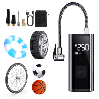 Air Compressor Air Pump For Car Portable Tyre Inflator Electric Motorcycle Pump Air Compressor For Car Motorcycles Bicycles new